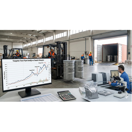 Tungsten Tozu Fiyat Grafiği ve Tedarik Süreçleri