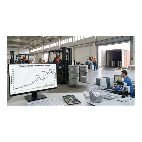 Tungsten Tozu Fiyat Grafiği ve Tedarik Süreçleri