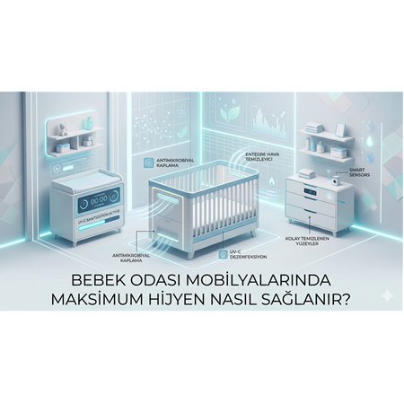 Bebek Odası Mobilyalarında Maksimum Hijyen Nasıl Sağlanır?