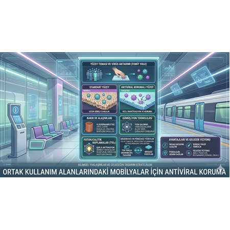 Ortak Kullanım Alanlarındaki Mobilyalar İçin Antiviral Koruma