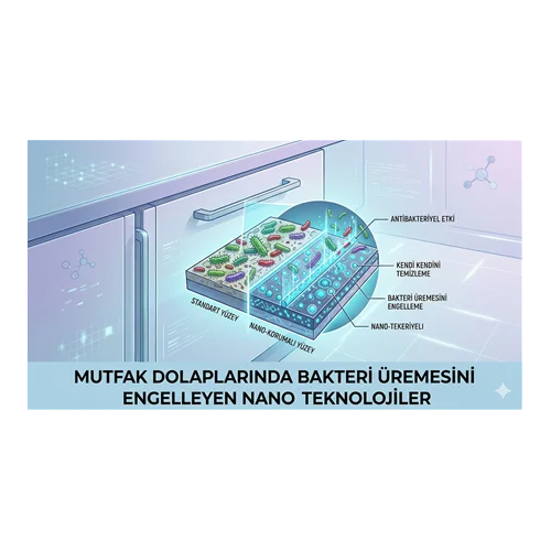 Mutfak Dolaplarında Bakteri Üremesini Engelleyen Nano Teknolojiler