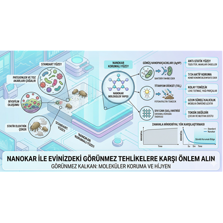 Nanokar ile Evinizdeki Görünmez Tehlikelere Karşı Önlem Alın