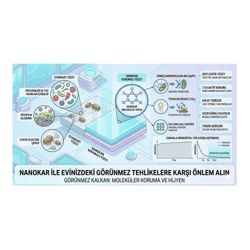 Nanokar ile Evinizdeki Görünmez Tehlikelere Karşı Önlem Alın
