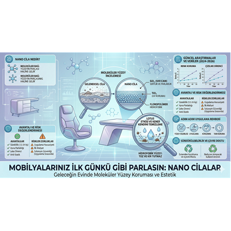 Mobilyalarınız İlk Günkü Gibi Parlasın: Nano Cilalar