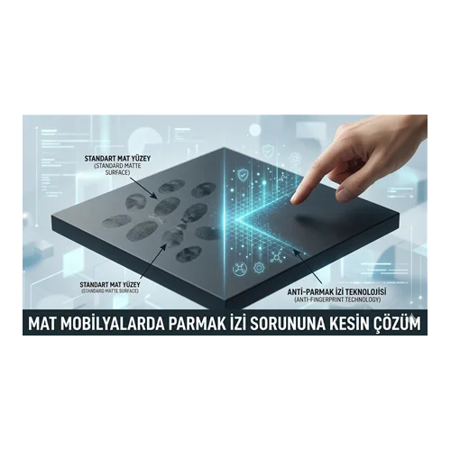 Mat Mobilyalarda Parmak İzi Sorununa Kesin Çözüm