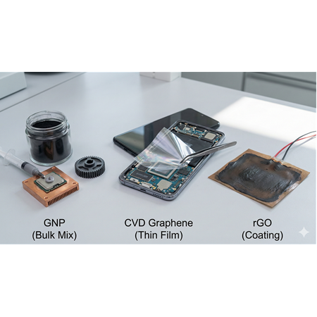 Termal İletkenlik İçin Hangi Grafen Ürünü Seçilmeli?