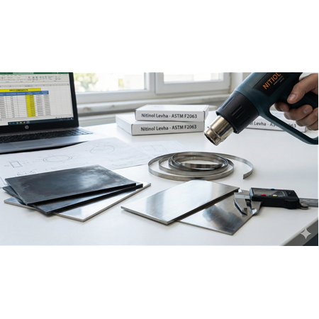 Şekil Hafızalı Alaşımlar: Nitinol Levha Fiyatları