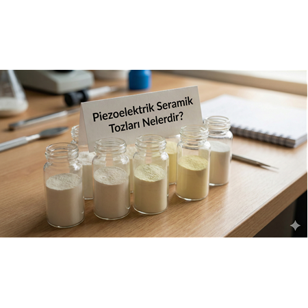 Piezoelektrik Seramik Tozları Nelerdir?