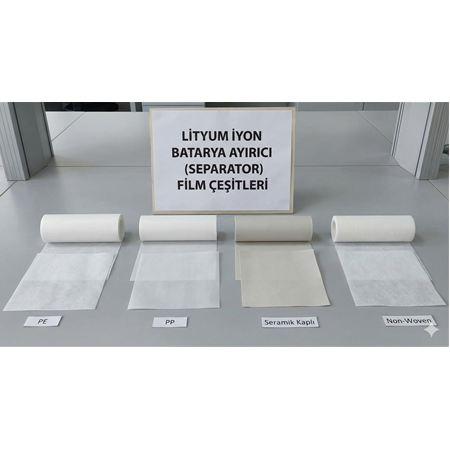 Lityum İyon Batarya Ayırıcı (Separator) Film Çeşitleri