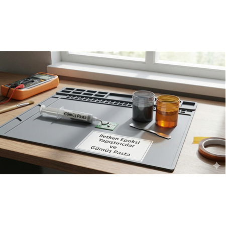 İletken Epoksi Yapıştırıcılar ve Gümüş Pasta