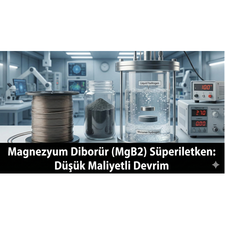 Magnezyum Diborür (MgB2) Süperiletken