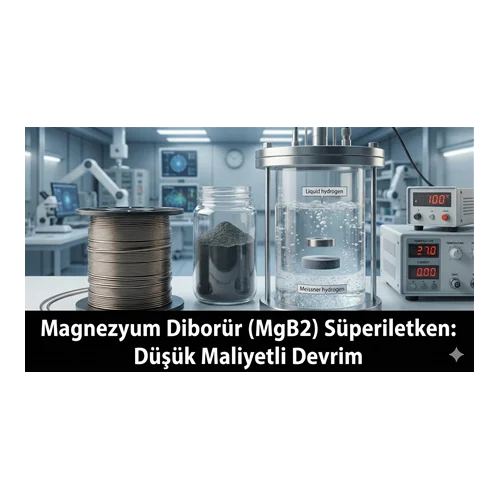 Magnezyum Diborür (MgB2) Süperiletken