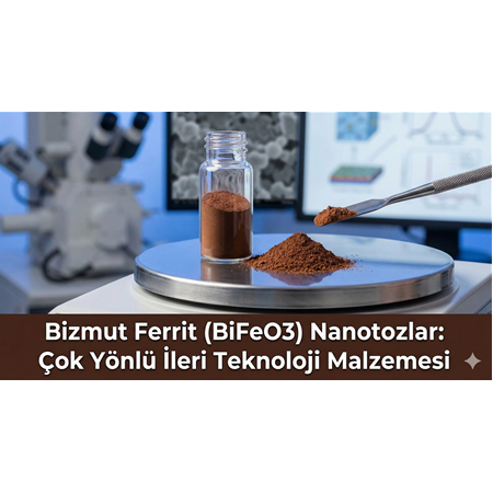 Bizmut Ferrit (BiFeO3) Nanopowder
