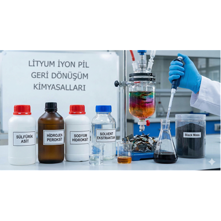 Lityum İyon Pil Geri Dönüşüm Kimyasalları