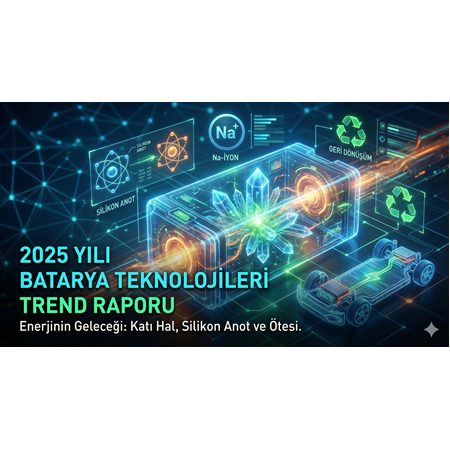 2025 Yılı Batarya Teknolojileri Trend Raporu