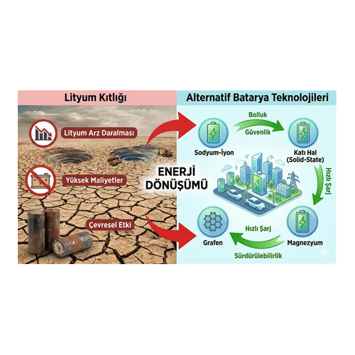 Lityum Kıtlığı ve Alternatif Batarya Teknolojileri