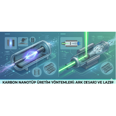 Karbon Nanotüp Üretim Yöntemleri: Ark Deşarj ve Lazer