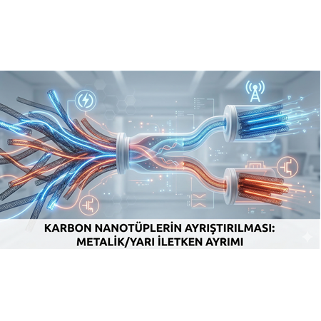 Karbon Nanotüplerin Ayrıştırılması: Metalik/Yarı İletken Ayrımı