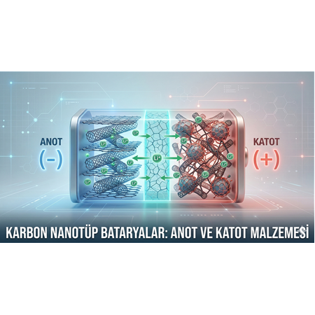 Karbon Nanotüp Bataryalar: Anot ve Katot Malzemesi