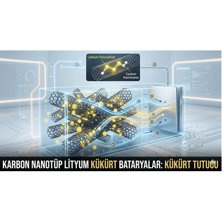 Karbon Nanotüp Lityum Kükürt Bataryalar: Kükürt Tutucu