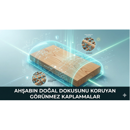 Ahşabın Doğal Dokusunu Koruyan Görünmez Kaplamalar