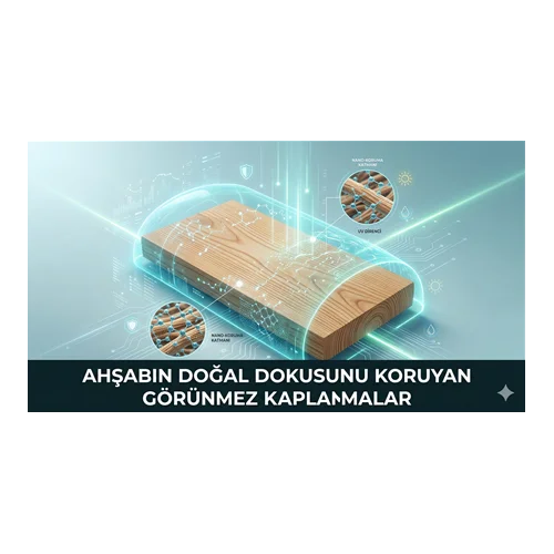 Ahşabın Doğal Dokusunu Koruyan Görünmez Kaplamalar