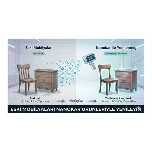 Eski Mobilyaları Nanokar Ürünleriyle Yenileyin