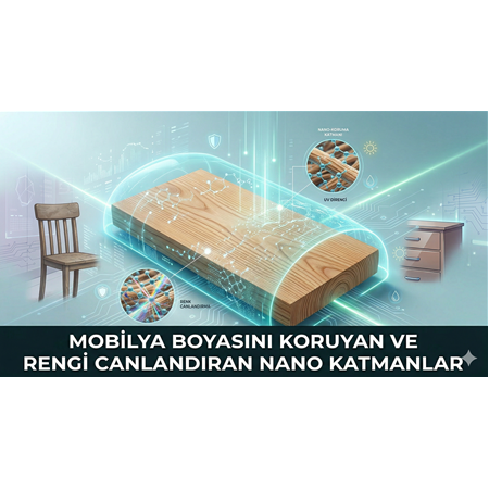 Mobilya Boyasını Koruyan ve Rengi Canlandıran Nano Katmanlar