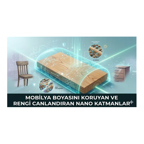 Mobilya Boyasını Koruyan ve Rengi Canlandıran Nano Katmanlar