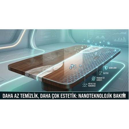 Daha Az Temizlik, Daha Çok Estetik: Nanoteknolojik Bakım