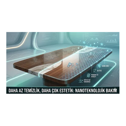 Daha Az Temizlik, Daha Çok Estetik: Nanoteknolojik Bakım