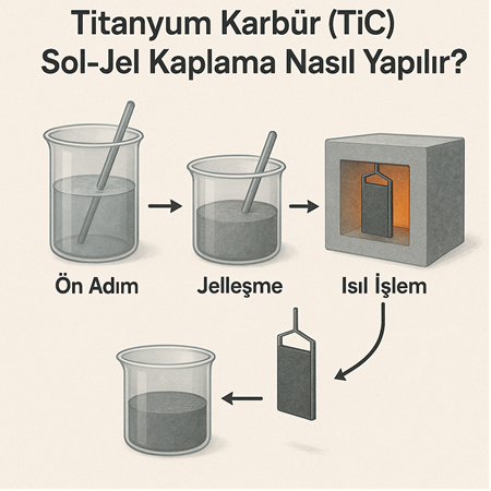 Titanyum Karbür (TiC) Sol-Jel kaplama Nasıl Yapılır?