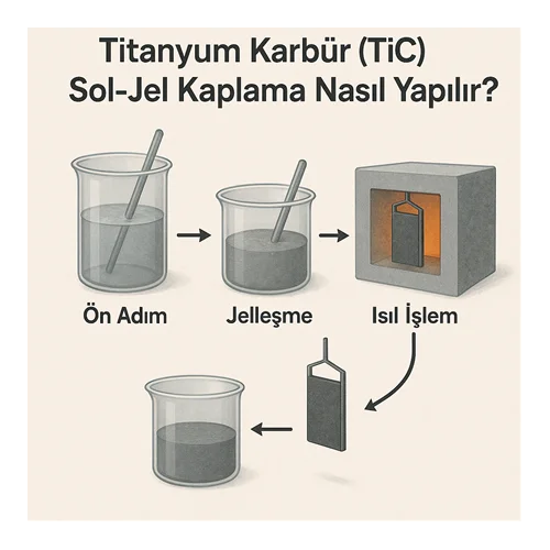Titanyum Karbür (TiC) Sol-Jel kaplama Nasıl Yapılır?