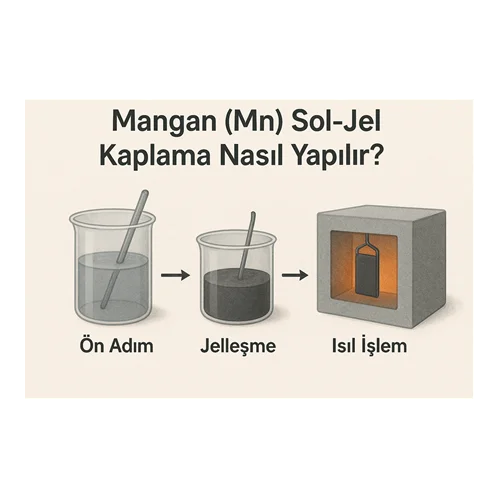 Mangan (Mn) Sol-Jel kaplama Nasıl Yapılır?