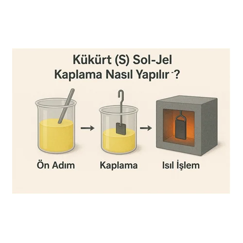 Kükürt (S) Sol-Jel kaplama Nasıl Yapılır?