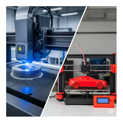 3D Metal Yazıcı ve 3D Polimer Yazıcı Arasındaki 7 Temel Fark