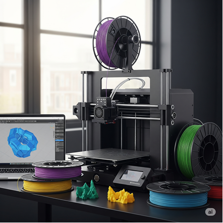 3D Baskı İçin Gerekli Olanlar: Yazıcı, Malzeme, Yazılım