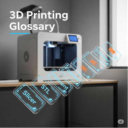 3D Yazıcı Terimleri Sözlüğü (A'dan Z'ye)