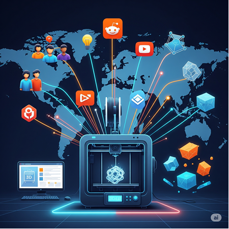3D Baskı Toplulukları ve Öğrenme Kaynakları