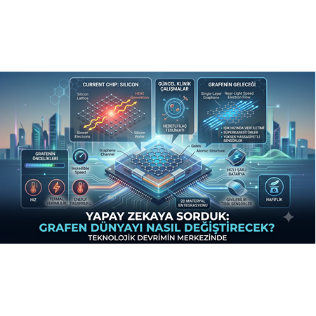 Yapay Zekaya Sorduk: Grafen Dünyayı Nasıl Değiştirecek?