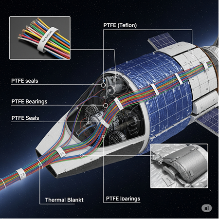 Uzay Araçlarında PTFE Kullanımı: Aşırı Koşullarda Dayanıklılık