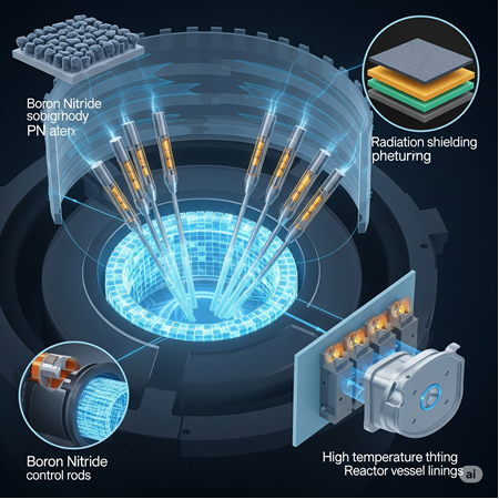 Nükleer Reaktörlerde Bor Nitrid Kullanımı