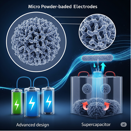 Enerji Depolamada Mikro Toz Bazlı Elektrotlar