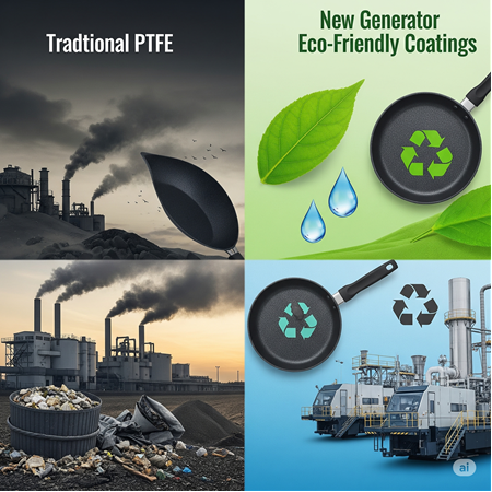 PTFE ve Çevresel Etkileri: Yeni Nesil Ekolojik Kaplamalar