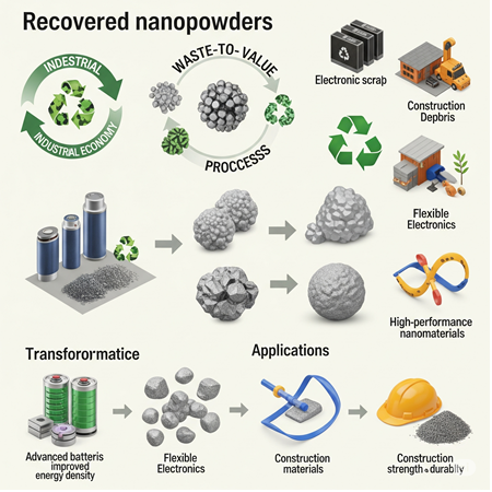 Geri Kazanılmış Nano Tozların Kullanım Potansiyeli