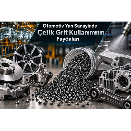 Otomotiv Yan Sanayinde Çelik Grit Kullanımının Faydaları
