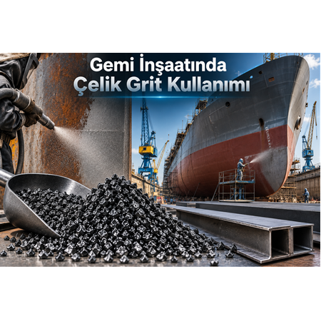 Gemi İnşaatında Çelik Grit Kullanımı