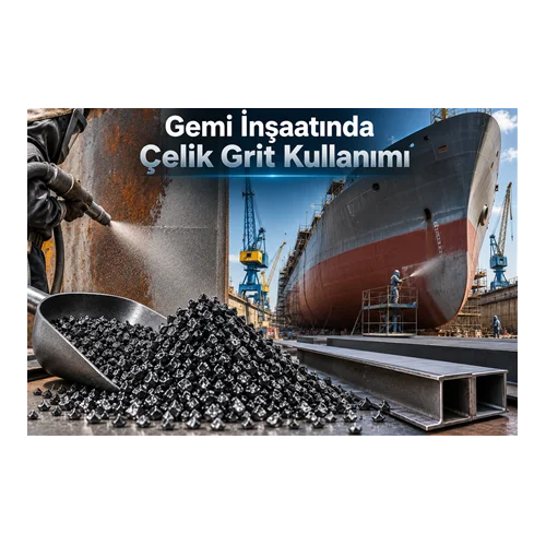 Gemi İnşaatında Çelik Grit Kullanımı