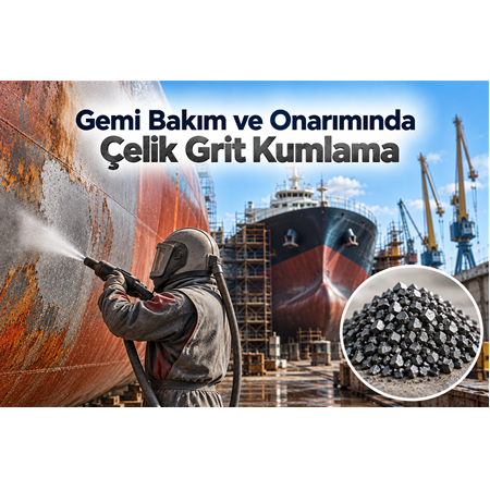 Gemi Bakım ve Onarımında Çelik Grit Kumlama