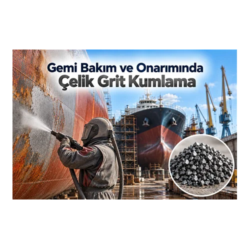 Gemi Bakım ve Onarımında Çelik Grit Kumlama